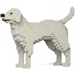 Jekca - Labrador Retriever 01S-M06 - Lego - Sculpture - Construction - 4D - Brick Animals - Toys - Avvenice