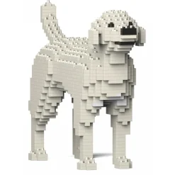 Jekca - Labrador Retriever 01S-M06 - Lego - Sculpture - Construction - 4D - Brick Animals - Toys - Avvenice