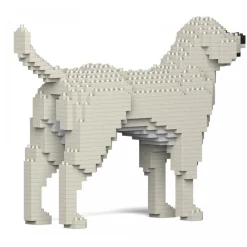 Jekca - Labrador Retriever 01S-M06 - Lego - Sculpture - Construction - 4D - Brick Animals - Toys - Avvenice