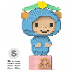 Jekca - Libra 01S - Lego - Sculpture - Construction - 4D - Brick Animals - Toys - Avvenice