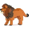 Jekca - Lion 02 - Big - Lego - Sculpture - Construction - 4D - Brick Animals - Toys - Avvenice