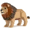 Jekca - Lion 03 - Big - Lego - Sculpture - Construction - 4D - Brick Animals - Toys - Avvenice