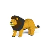 Jekca - Lion - Mammal - 01S - Lego - Sculpture - Construction - 4D - Brick Animals - Toys - Avvenice