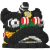 Jekca - Lion Dance Head 02 - Lego - Sculpture - Construction - 4D - Brick Animals - Toys - Avvenice