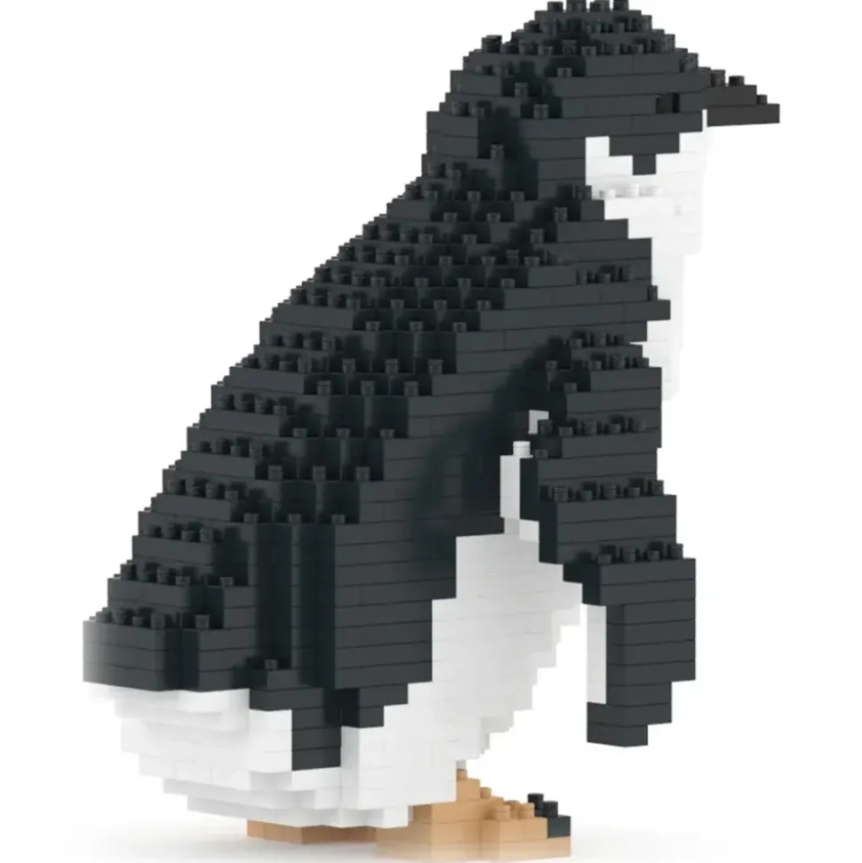 Jekca - Little Penguin 01 - Lego - Sculpture - Construction - 4D - Brick Animals - Toys - Avvenice