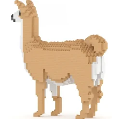 Jekca - Llama 01 - Big - Lego - Sculpture - Construction - 4D - Brick Animals - Toys - Avvenice