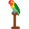 Jekca - Lovebird 01S - Lego - Sculpture - Construction - 4D - Brick Animals - Toys - Avvenice