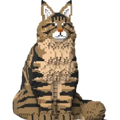 Jekca - Maine Coon 01S-M03 - Lego - Sculpture - Construction - 4D - Brick Animals - Toys - Avvenice