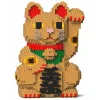 Jekca - Maneki Neko 01-M02 - Big - Lego - Sculpture - Construction - 4D - Brick Animals - Toys - Avvenice