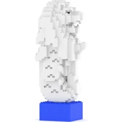Jekca - Merlion 01 - Big - Lego - Sculpture - Construction - 4D - Brick Animals - Toys - Avvenice