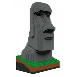Jekca - Moai Statue 01S - Lego - Sculpture - Construction - 4D - Brick Animals - Toys - Avvenice