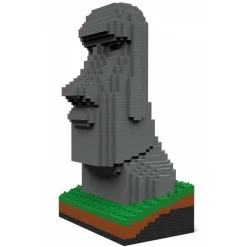 Jekca - Moai Statue 01S - Lego - Sculpture - Construction - 4D - Brick Animals - Toys - Avvenice