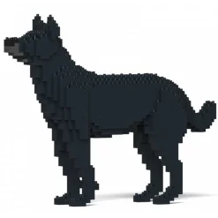 Jekca - Mongrel 01-M02 - Big - Lego - Sculpture - Construction - 4D - Brick Animals - Toys - Avvenice