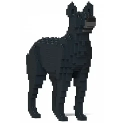 Jekca - Mongrel 01-M02 - Big - Lego - Sculpture - Construction - 4D - Brick Animals - Toys - Avvenice