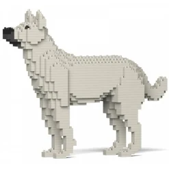 Jekca - Mongrel 01-M03 - Big - Lego - Sculpture - Construction - 4D - Brick Animals - Toys - Avvenice
