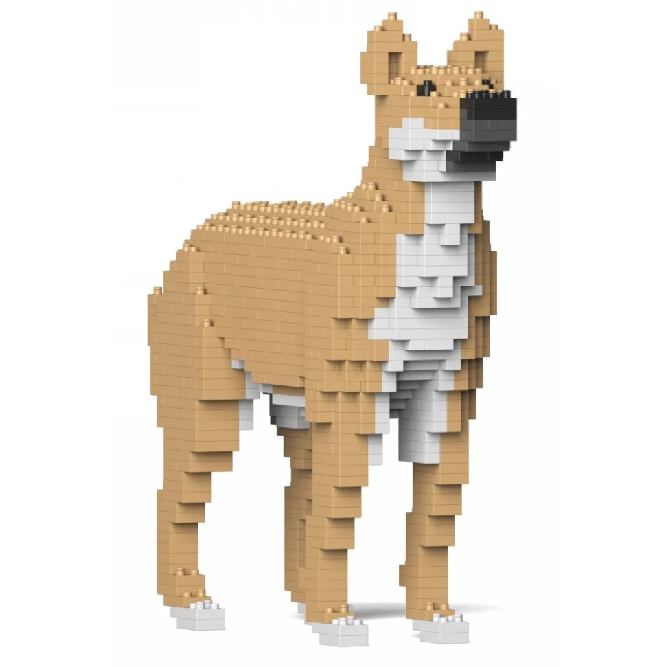 Jekca - Mongrel 01S-M01 - Lego - Sculpture - Construction - 4D - Brick Animals - Toys - Avvenice