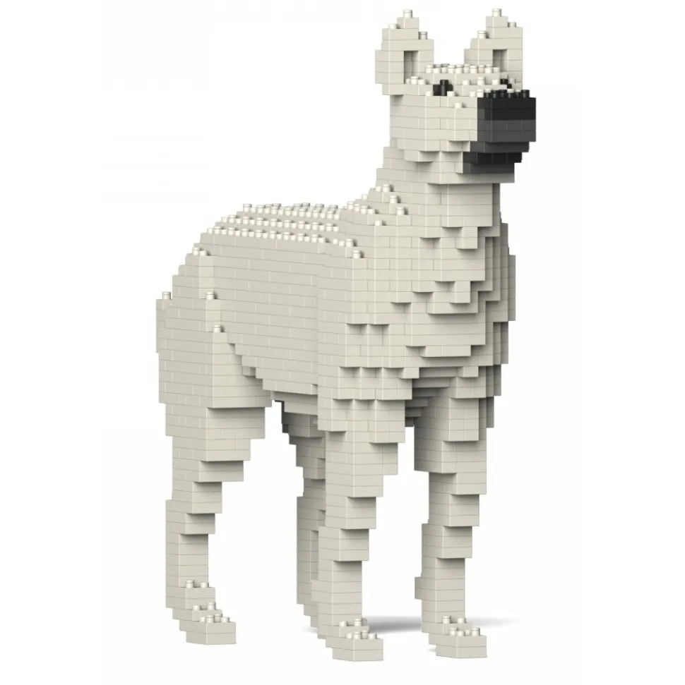 Jekca - Mongrel 01S-M03 - Lego - Sculpture - Construction - 4D - Brick Animals - Toys - Avvenice
