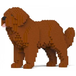 Jekca - Newfoundland Dog 01-M01 - Big - Lego - Sculpture - Construction - 4D - Brick Animals - Toys - Avvenice
