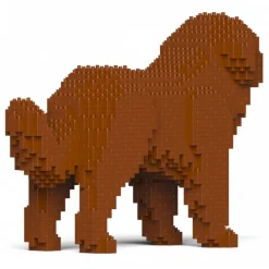 Jekca - Newfoundland Dog 01-M01 - Big - Lego - Sculpture - Construction - 4D - Brick Animals - Toys - Avvenice