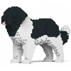 Jekca - Newfoundland Dog 01-M03 - Big - Lego - Sculpture - Construction - 4D - Brick Animals - Toys - Avvenice