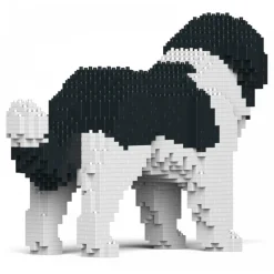 Jekca - Newfoundland Dog 01-M03 - Big - Lego - Sculpture - Construction - 4D - Brick Animals - Toys - Avvenice