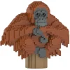 Jekca - Orangutan 01 - Big - Lego - Sculpture - Construction - 4D - Brick Animals - Toys - Avvenice