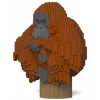 Jekca - Orangutan 01S - Lego - Sculpture - Construction - 4D - Brick Animals - Toys - Avvenice
