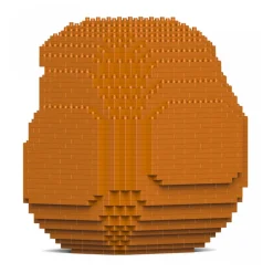 Jekca - Owl Daruma Doll 01S - Lego - Sculpture - Construction - 4D - Brick Animals - Toys - Avvenice