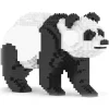 Jekca - Panda 03 - Big - Lego - Sculpture - Construction - 4D - Brick Animals - Toys - Avvenice