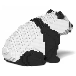 Jekca - Panda 04 - Big - Lego - Sculpture - Construction - 4D - Brick Animals - Toys - Avvenice