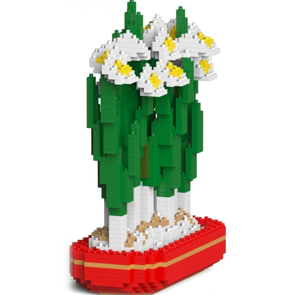 Jekca - Paperwhites 02 - Lego - Sculpture - Construction - 4D - Brick Animals - Toys - Avvenice