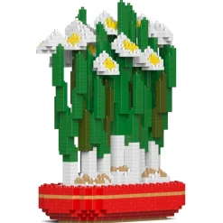 Jekca - Paperwhites 02 - Lego - Sculpture - Construction - 4D - Brick Animals - Toys - Avvenice