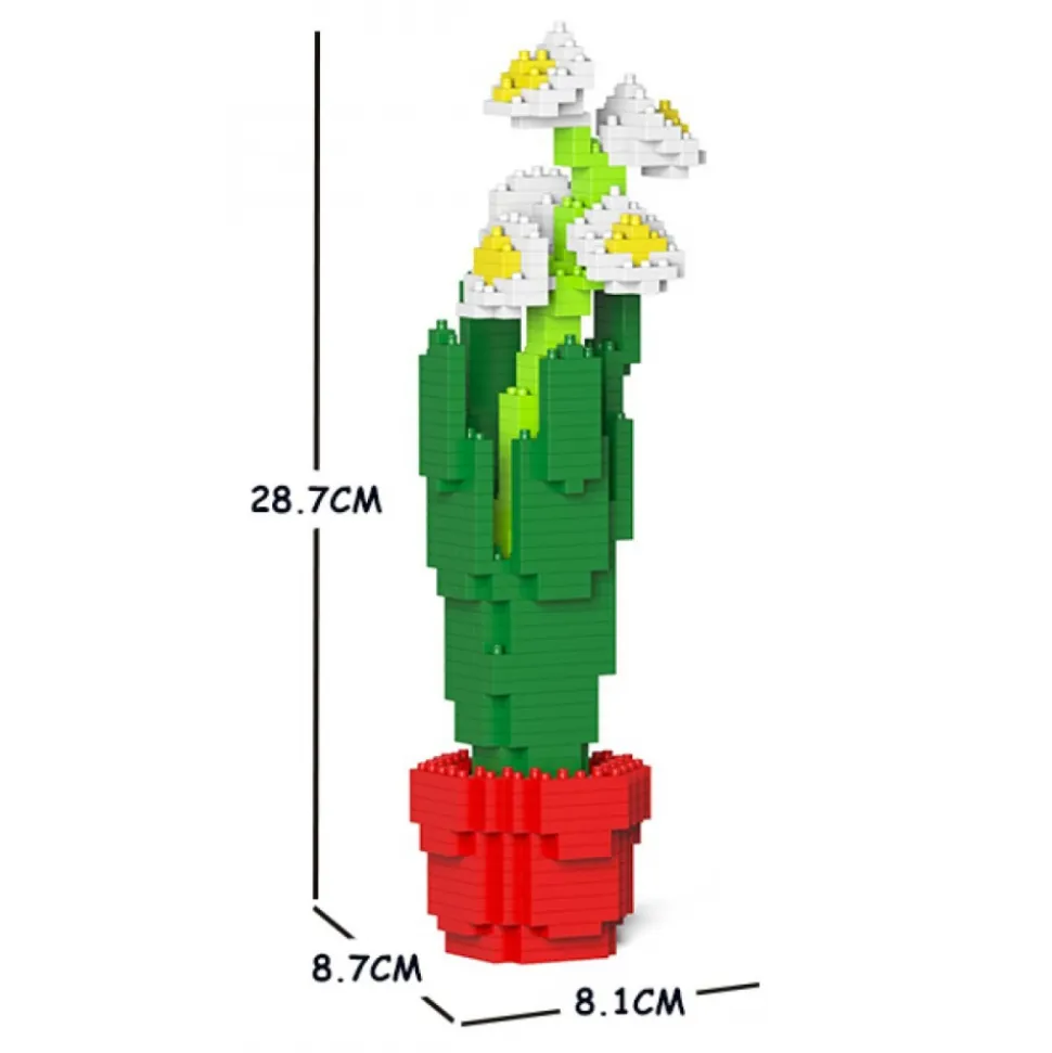 Jekca - Paperwhites 01S - Lego - Sculpture - Construction - 4D - Brick Animals - Toys - Avvenice