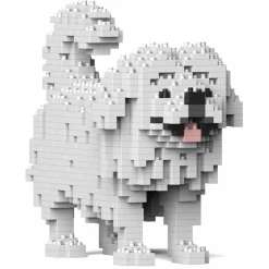 Jekca - Pekingese 01 - Big - Lego - Sculpture - Construction - 4D - Brick Animals - Toys - Avvenice