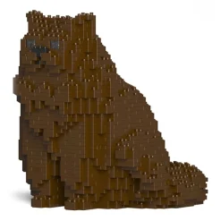 Jekca - Persian Cat 01S-M05 - Lego - Sculpture - Construction - 4D - Brick Animals - Toys - Avvenice