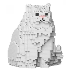 Jekca - Persian Cat 01S-M01 - Lego - Sculpture - Construction - 4D - Brick Animals - Toys - Avvenice