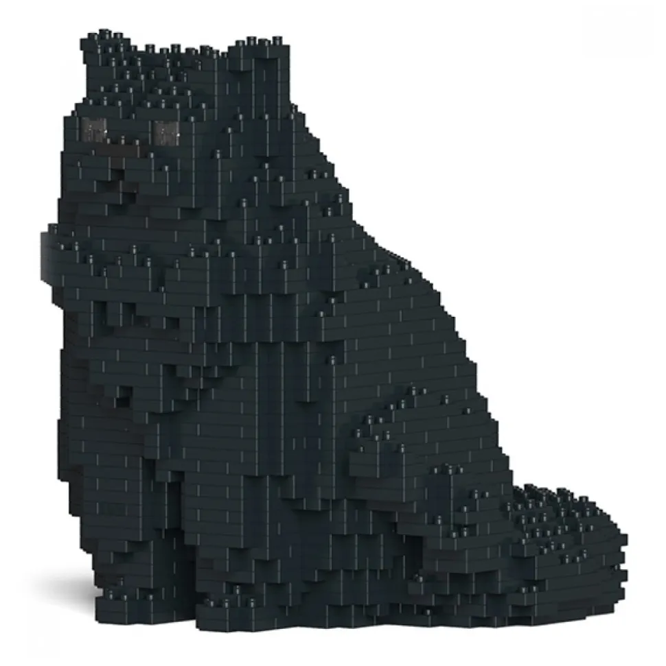 Jekca - Persian Cat 01S-M04 - Lego - Sculpture - Construction - 4D - Brick Animals - Toys - Avvenice