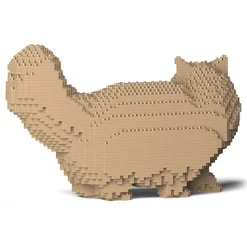 Jekca - Persian Cat 02S-M03 - Lego - Sculpture - Construction - 4D - Brick Animals - Toys - Avvenice