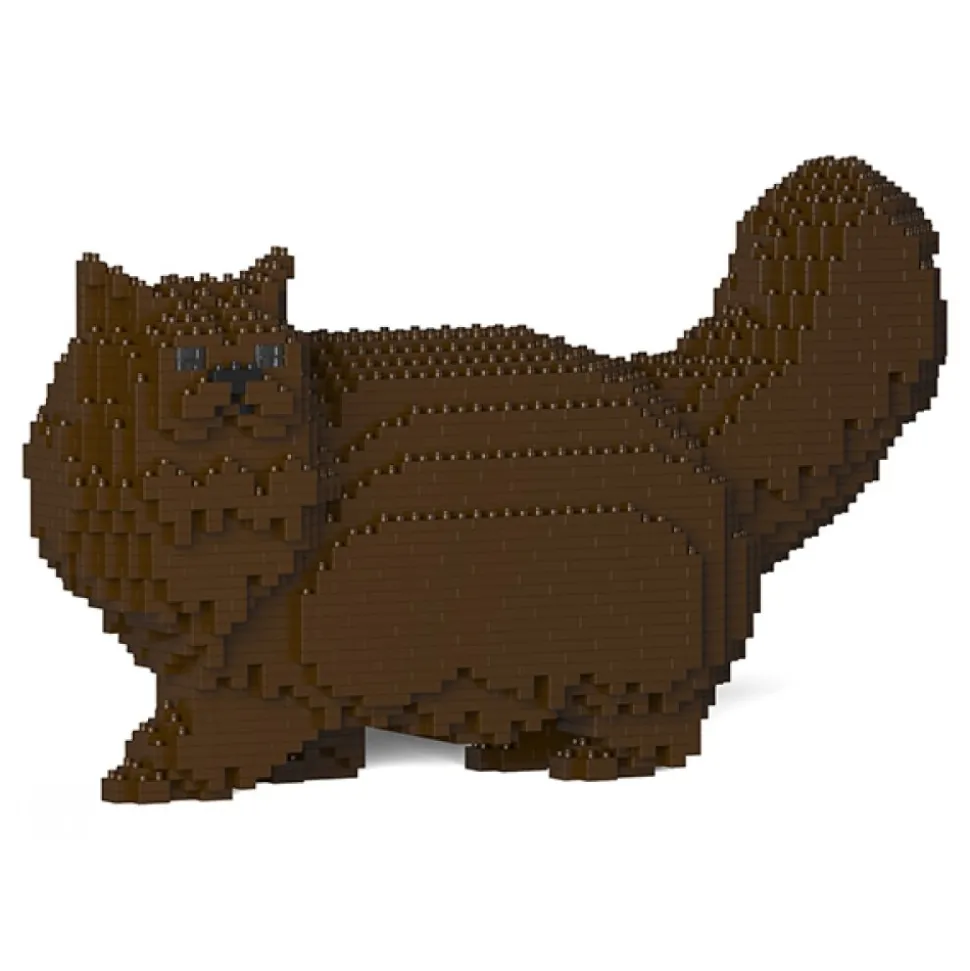 Jekca - Persian Cat 02S-M05 - Lego - Sculpture - Construction - 4D - Brick Animals - Toys - Avvenice