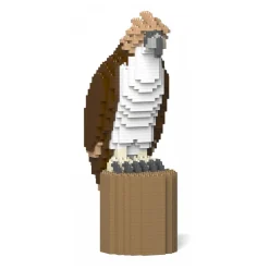 Jekca - Philippine Eagle 01S - Lego - Sculpture - Construction - 4D - Brick Animals - Toys - Avvenice