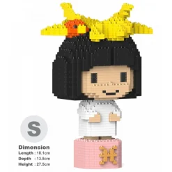 Jekca - Pisces 01S - Lego - Sculpture - Construction - 4D - Brick Animals - Toys - Avvenice