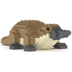 Jekca - Platypus 01 - Big - Lego - Sculpture - Construction - 4D - Brick Animals - Toys - Avvenice