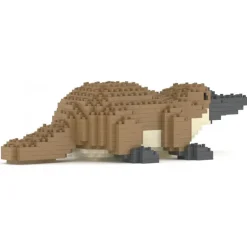 Jekca - Platypus 01 - Big - Lego - Sculpture - Construction - 4D - Brick Animals - Toys - Avvenice