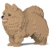 Jekca - Pomeranian 02-M04 - Big - Lego - Sculpture - Construction - 4D - Brick Animals - Toys - Avvenice