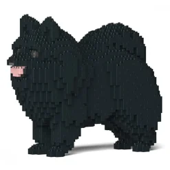 Jekca - Pomeranian 02S-M03 - Lego - Sculpture - Construction - 4D - Brick Animals - Toys - Avvenice
