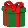 Jekca - Present Box 01S-S04 - Lego - Sculpture - Construction - 4D - Brick Animals - Toys - Avvenice