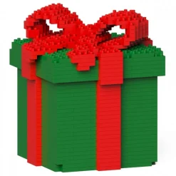 Jekca - Present Box 01S-S04 - Lego - Sculpture - Construction - 4D - Brick Animals - Toys - Avvenice
