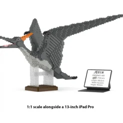 Jekca - Pterodactyl 01-M01 - Big - Lego - Sculpture - Construction - 4D - Brick Animals - Toys - Avvenice