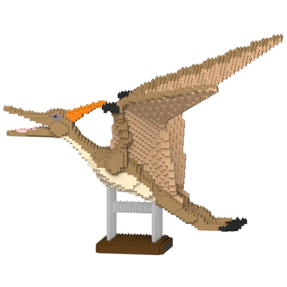 Jekca - Pterodactyl 01S-M02 - Lego - Sculpture - Construction - 4D - Brick Animals - Toys - Avvenice
