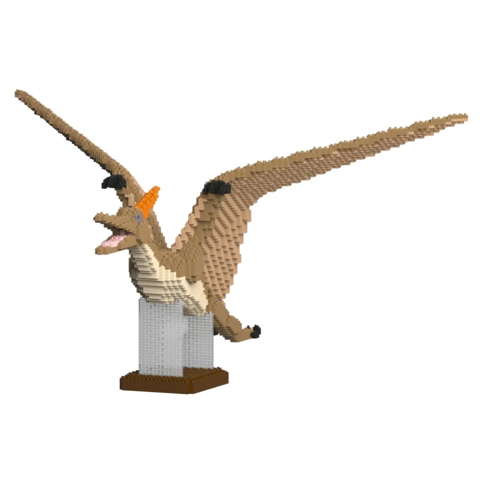 Jekca - Pterodactyl 01S-M02 - Lego - Sculpture - Construction - 4D - Brick Animals - Toys - Avvenice